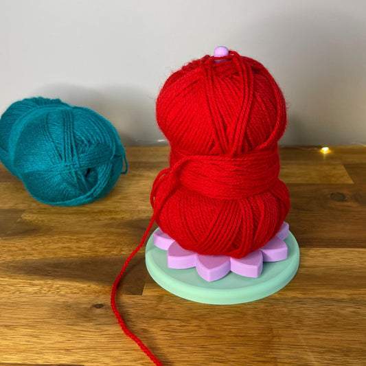 Rotating Yarn Holder STL Files for 3D Printing