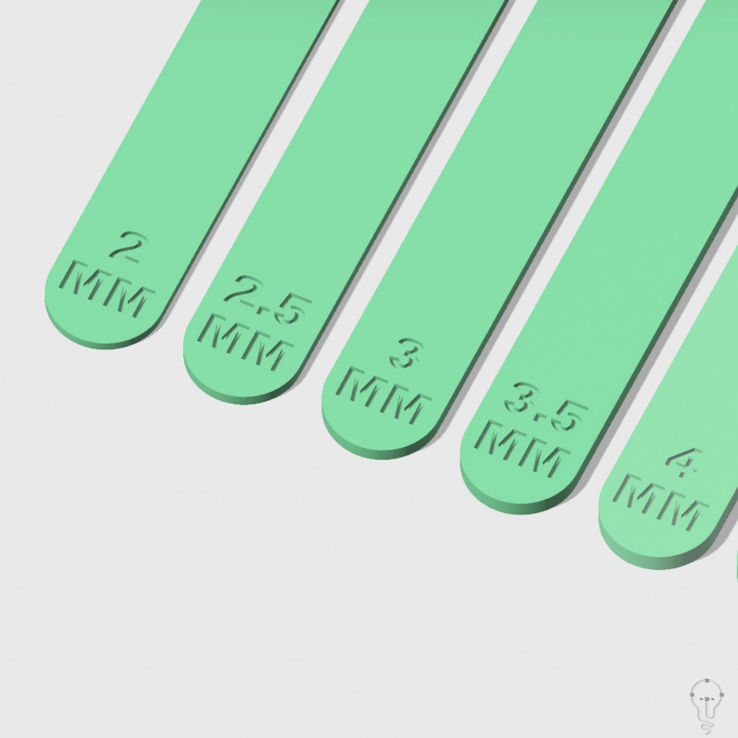 Clay Depth Guide Tool STL Files for 3D Printing