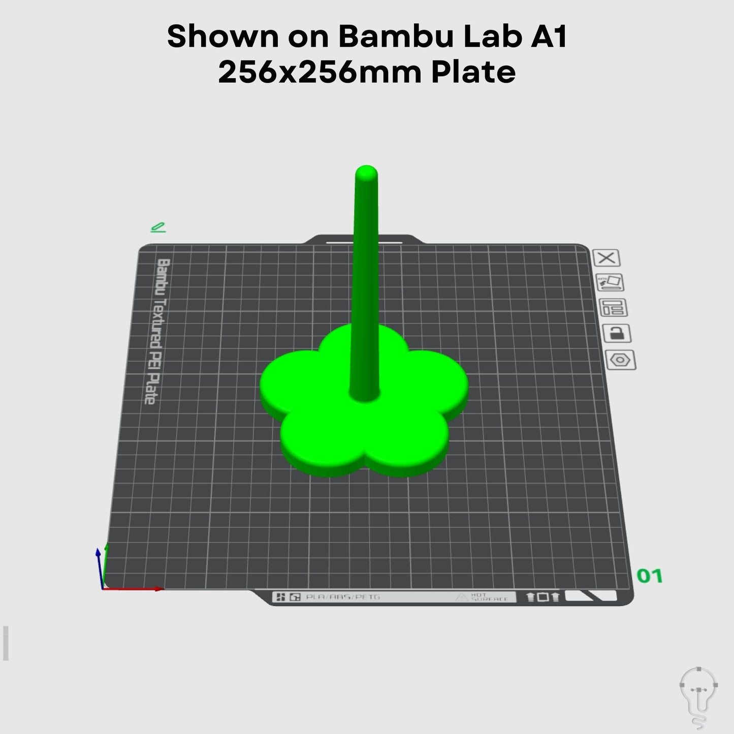 Rotating Yarn Holder STL Files for 3D Printing