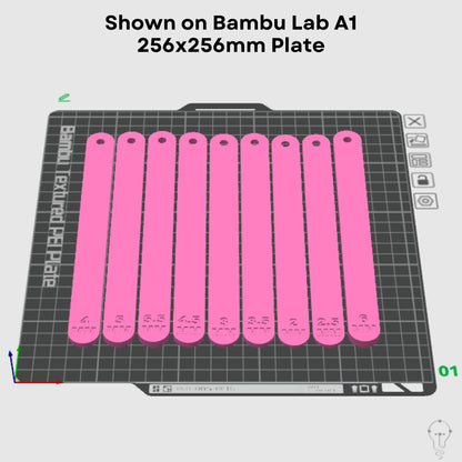Clay Depth Guide Tool STL Files for 3D Printing