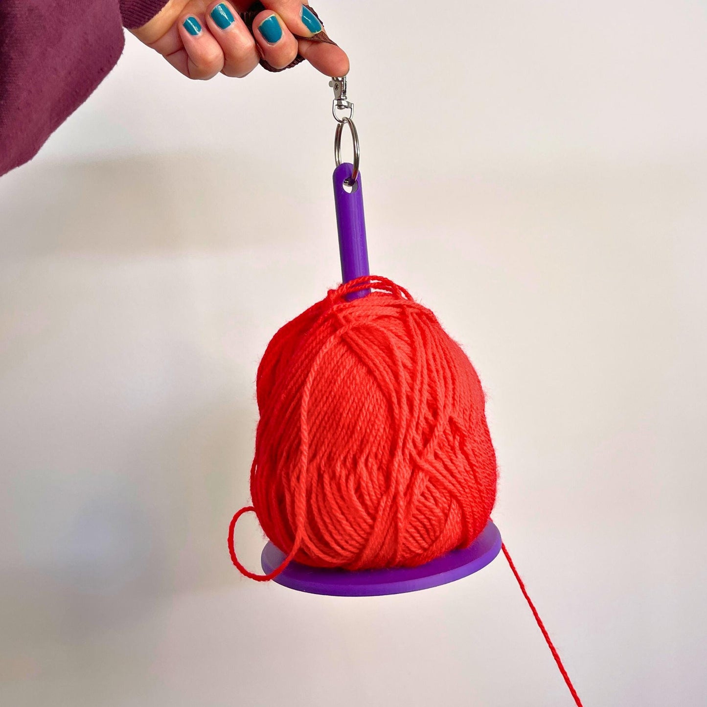 Portable Hanging Yarn Holder STL Files for 3D Printing