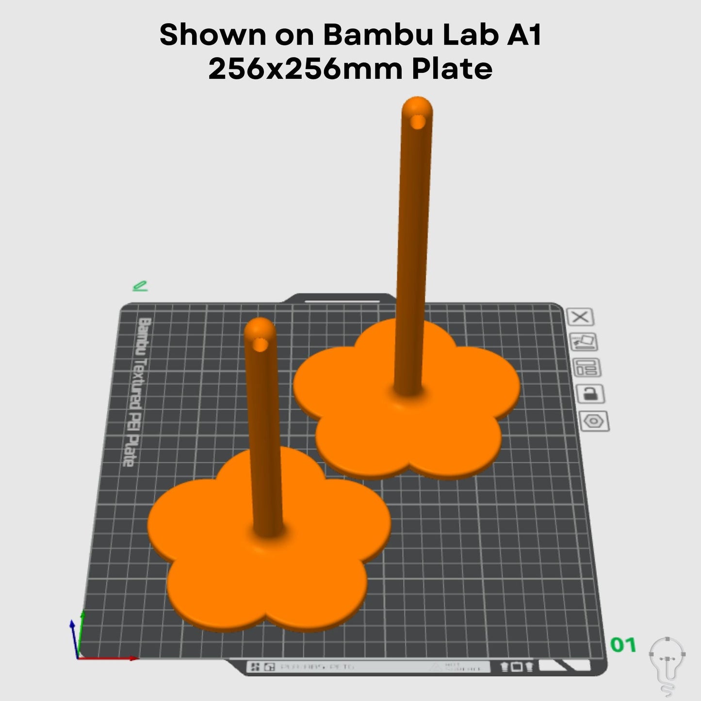Portable Hanging Yarn Holder STL Files for 3D Printing