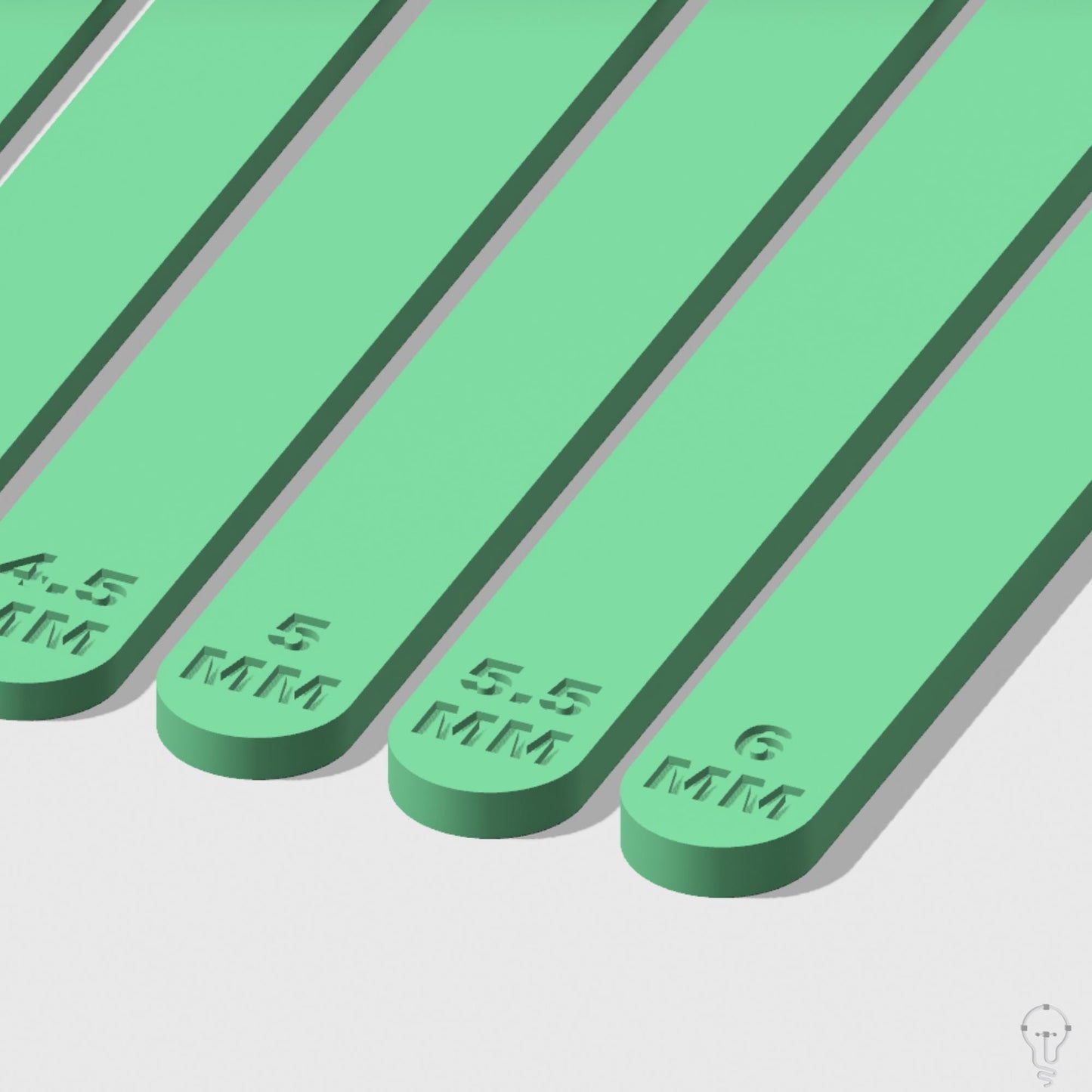 Clay Depth Guide Tool STL Files for 3D Printing
