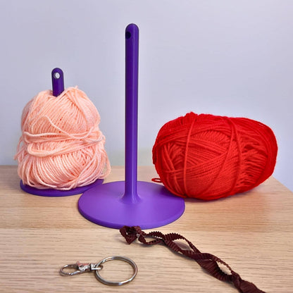 Portable Hanging Yarn Holder STL Files for 3D Printing