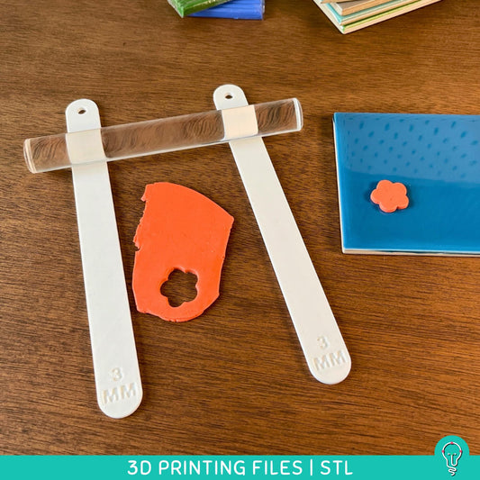 Clay Depth Guide Tool STL Files for 3D Printing