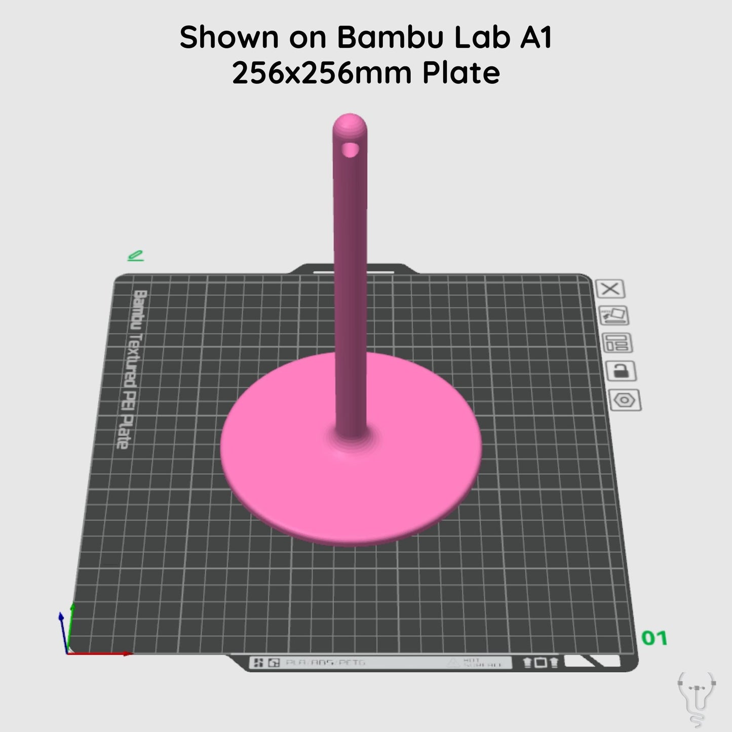 Portable Hanging Yarn Holder STL Files for 3D Printing