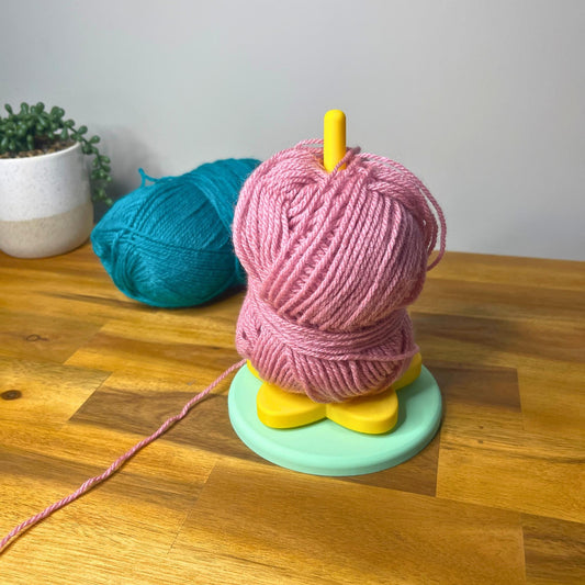 Rotating Yarn Holder STL Files for 3D Printing