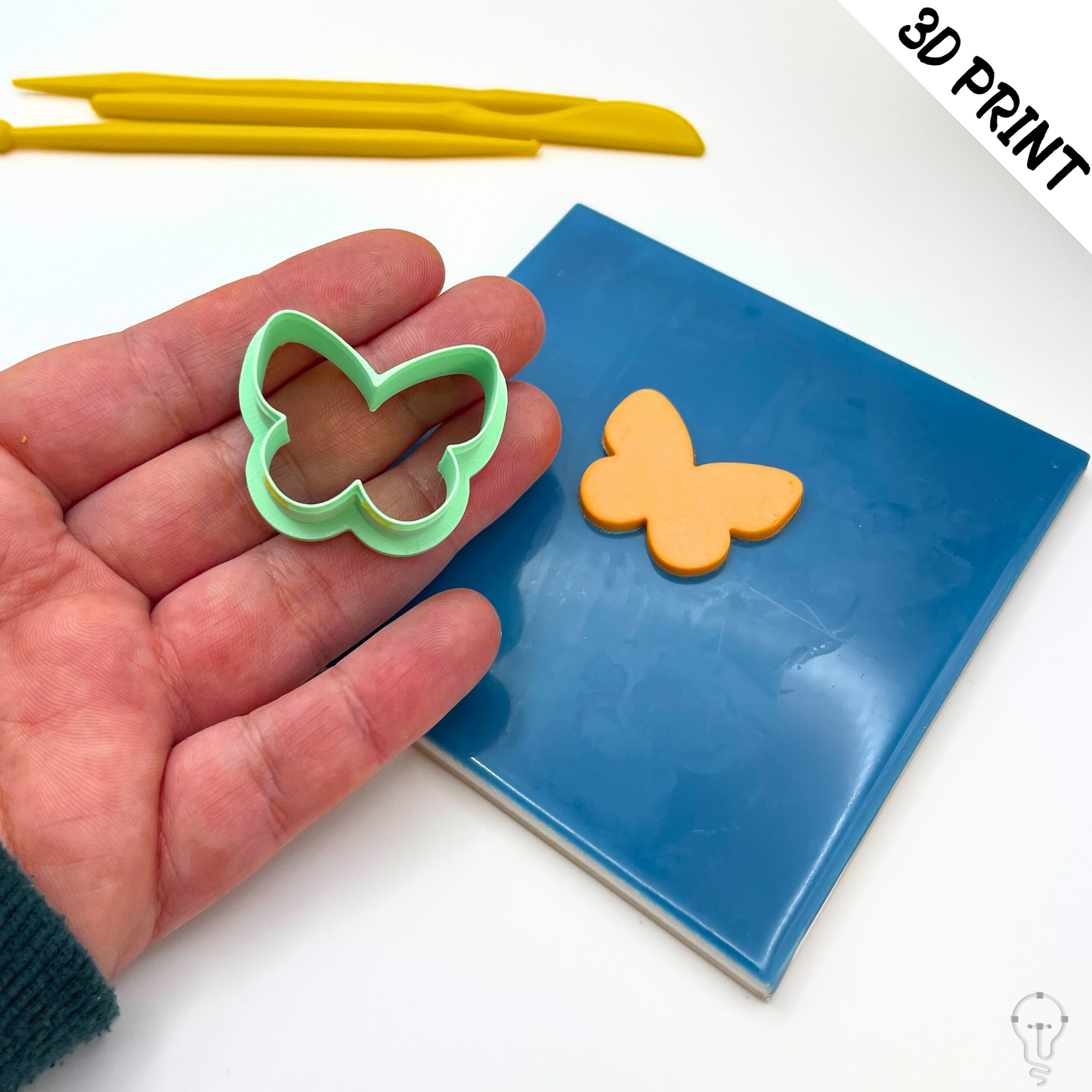 This is a 3D Print file for a Butterfly cutter - perfect for all sorts of crafts like polymer clay, air dry clay, cookies, ceramics and more. Easy to print and use!