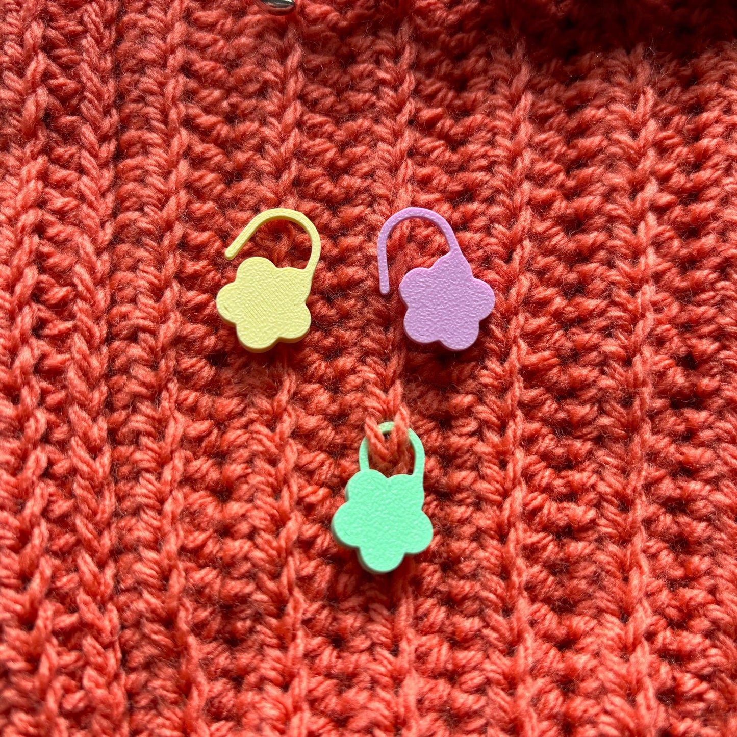 Flower Stitch Marker | Set of 20