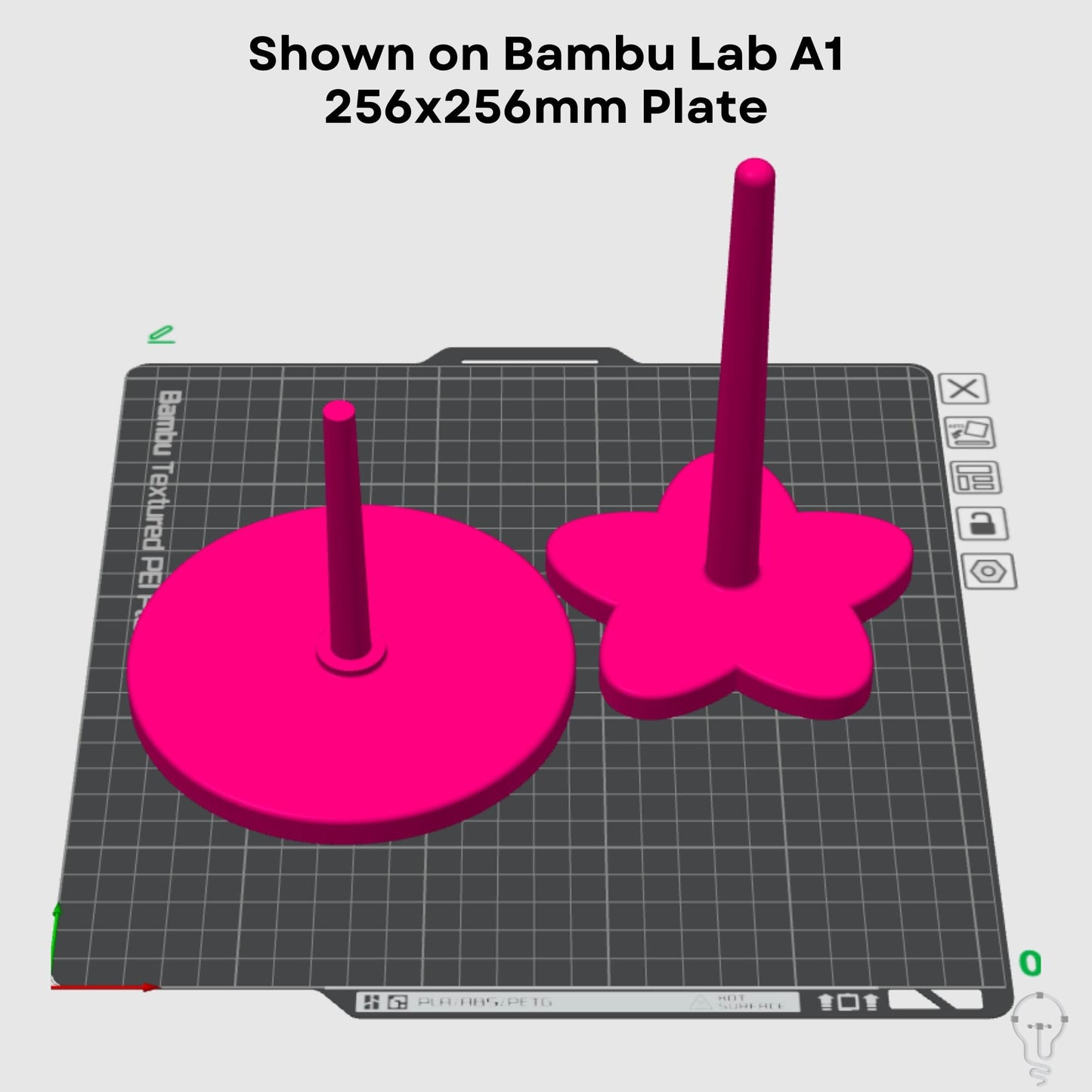 Rotating Yarn Holder STL Files for 3D Printing