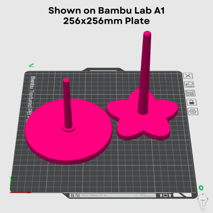Rotating Yarn Holder STL Files for 3D Printing