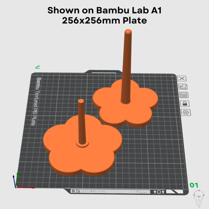 Rotating Yarn Holder STL Files for 3D Printing