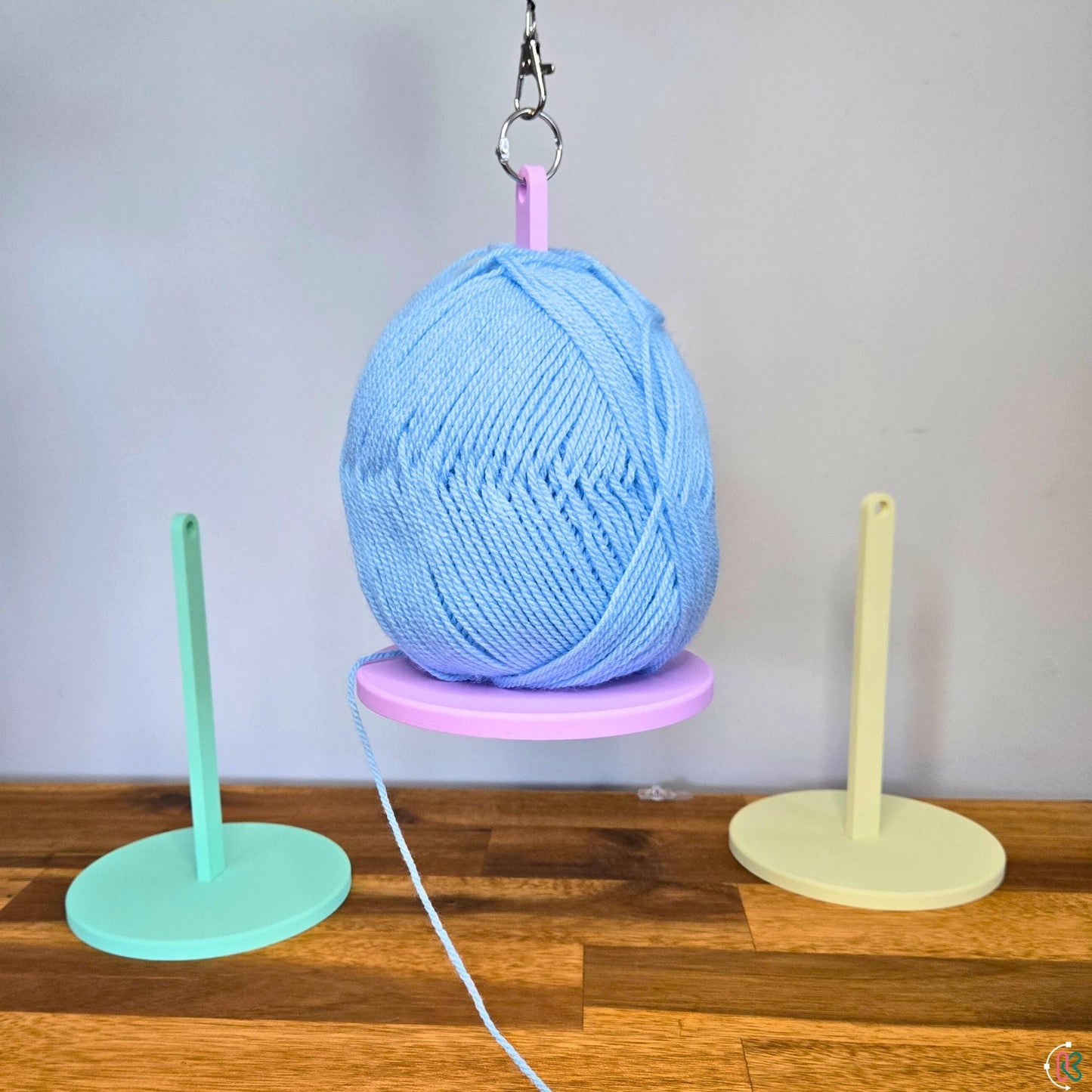 Portable Hanging Yarn Holder STL Files for 3D Printing