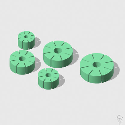 Hoop Cutting Guide STL Files for 3D Printing