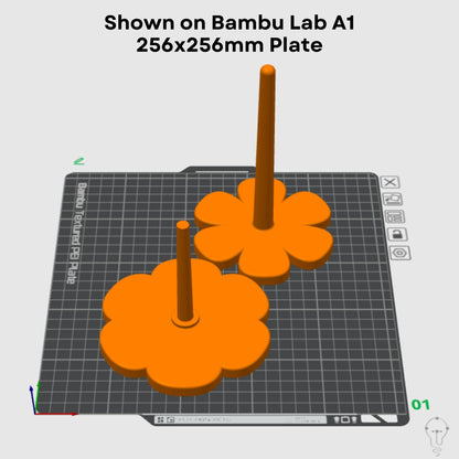 Rotating Yarn Holder STL Files for 3D Printing