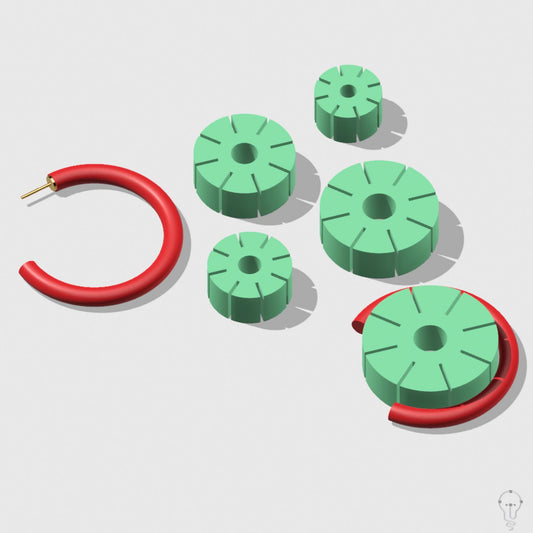 Hoop Cutting Guide STL Files for 3D Printing