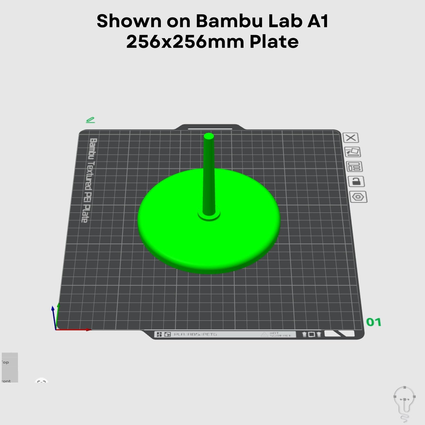 Rotating Yarn Holder STL Files for 3D Printing