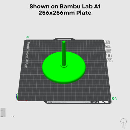 Rotating Yarn Holder STL Files for 3D Printing