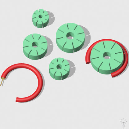 Hoop Cutting Guide STL Files for 3D Printing